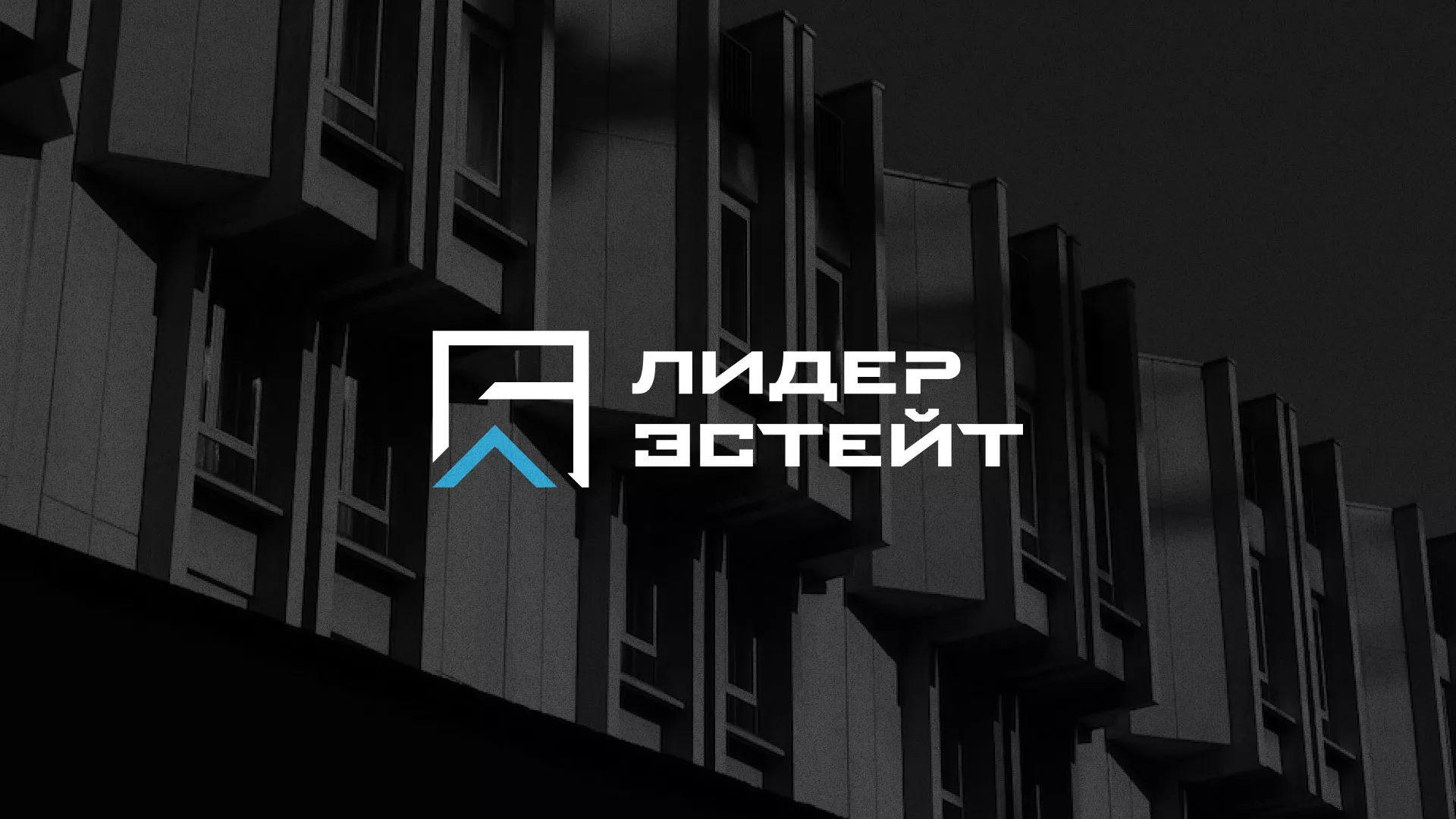 Разработка логотипа агентства недвижимости «Лидер Эстейт» в Ангарске