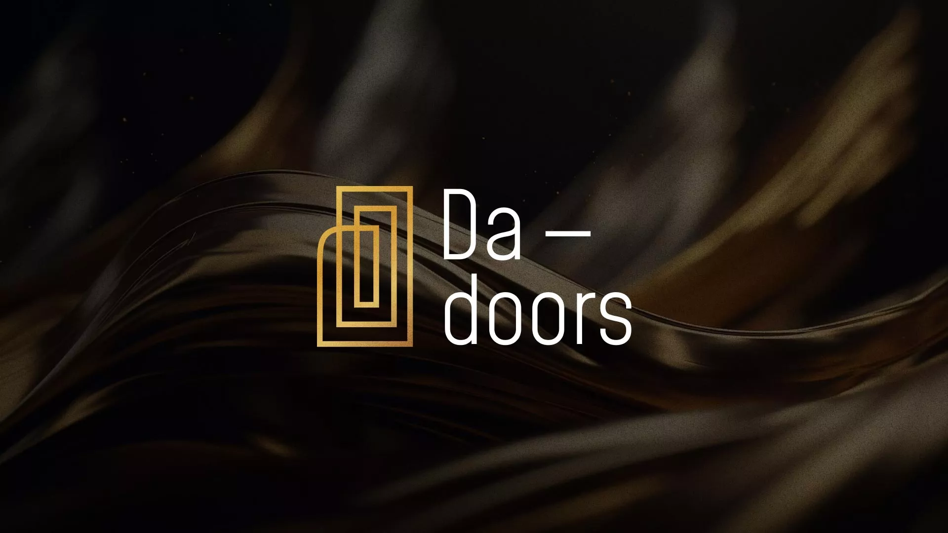 Разработка логотипа для компании «DA-DOORS» в Ангарске